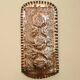 Single mid-century Swedish copper sconce