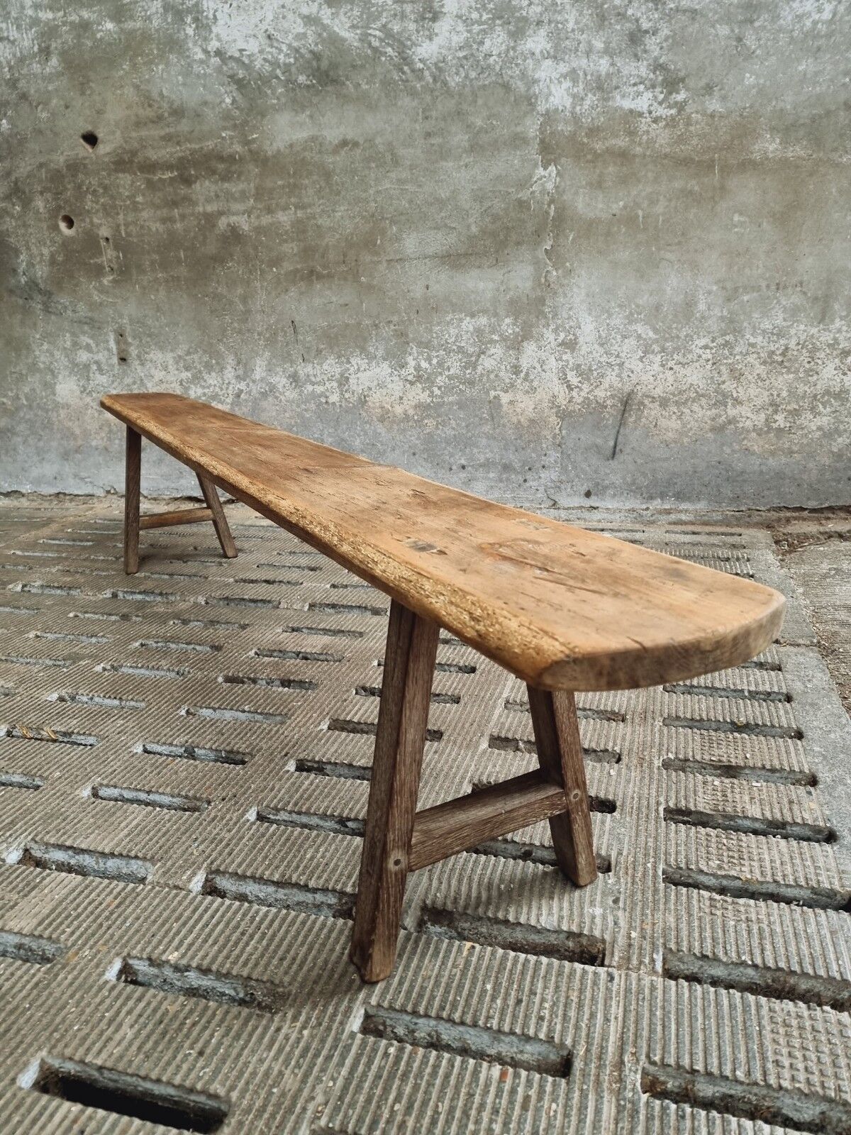 Antique table bench side table