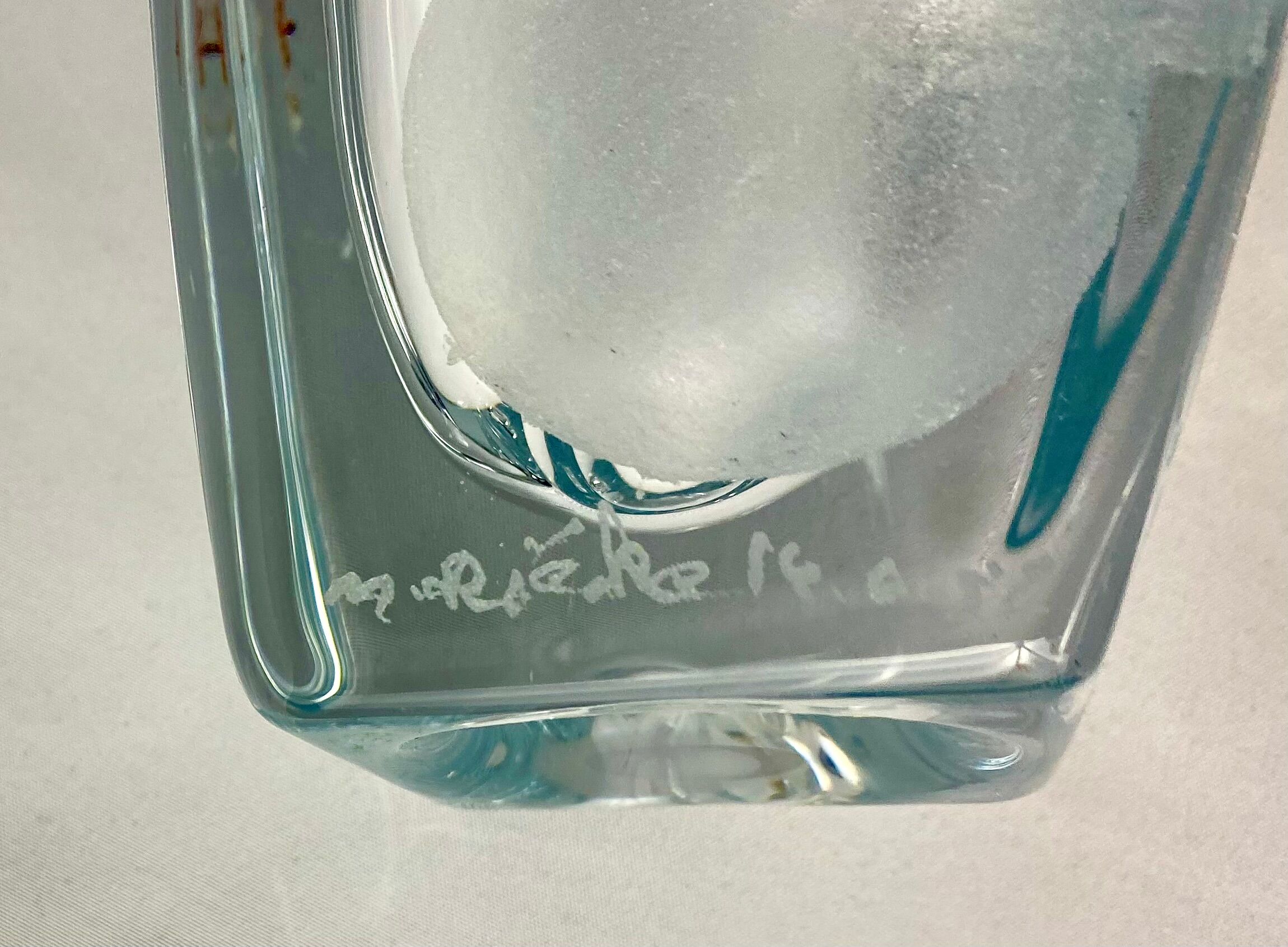 Magnifique vase signe de Adolphe Rieke