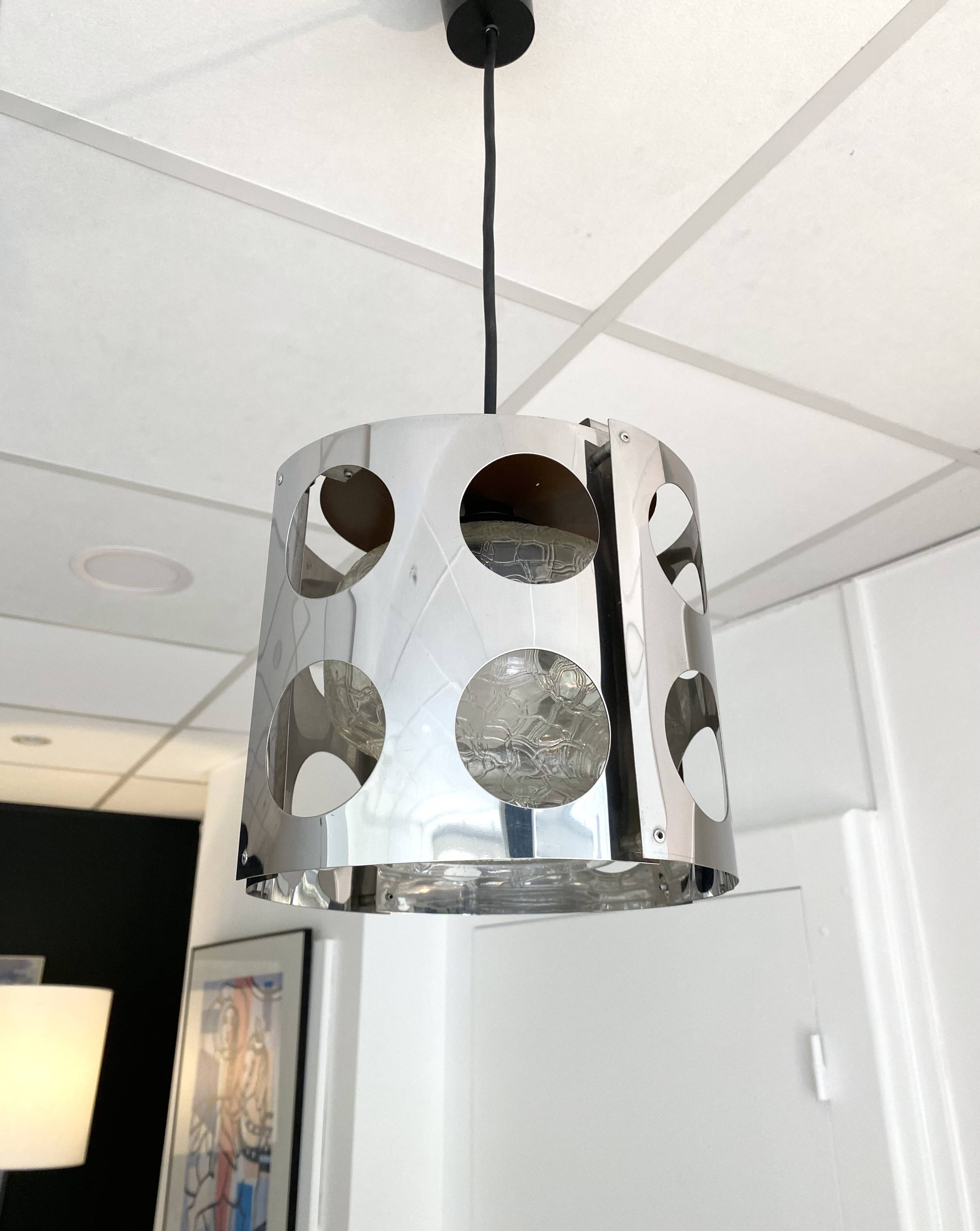 1970 spage age pendant light