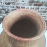 Handmade terracotta vase
