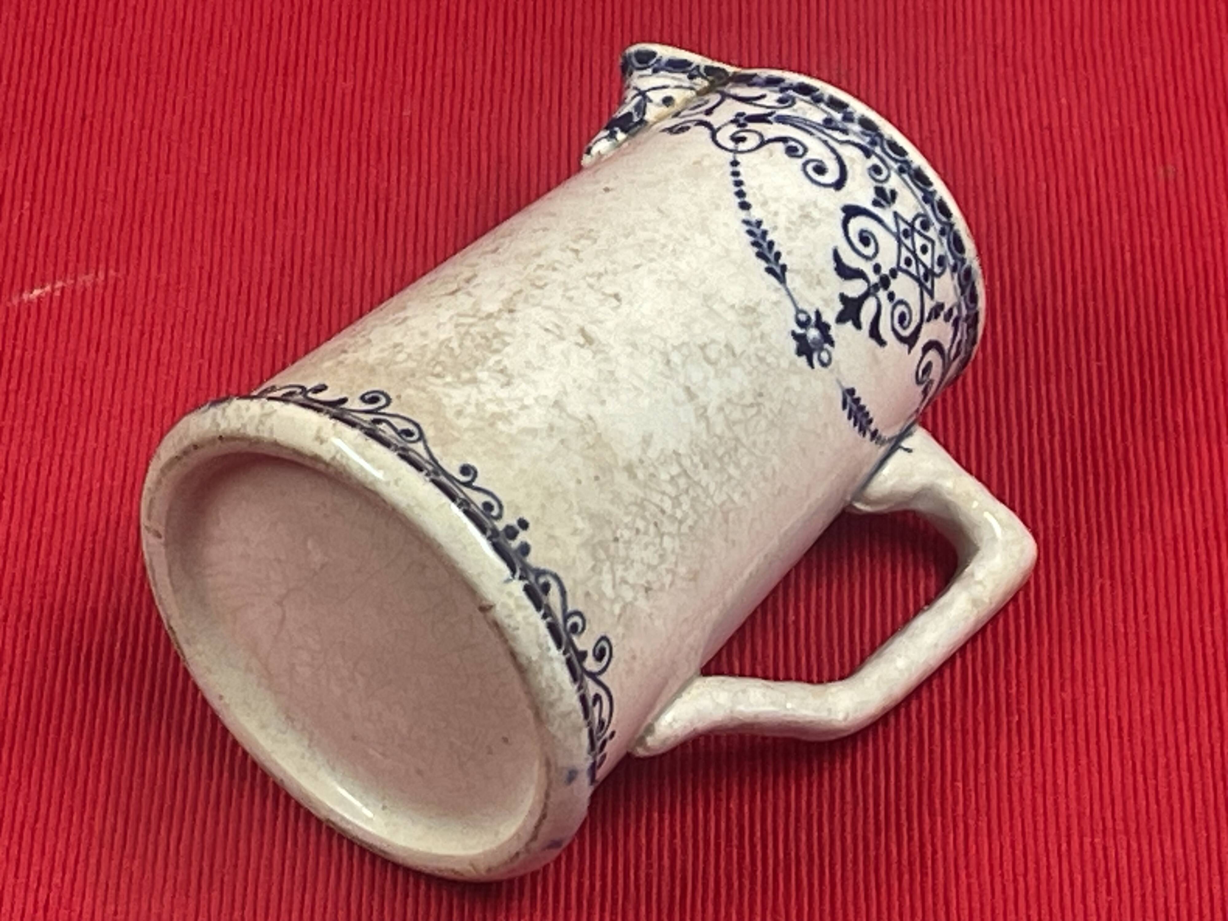St-Uze Ceramic Milk Jug ?. 11 cm old and in good condition