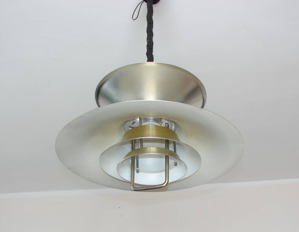 Scandinavian pendant lamp, 1970s