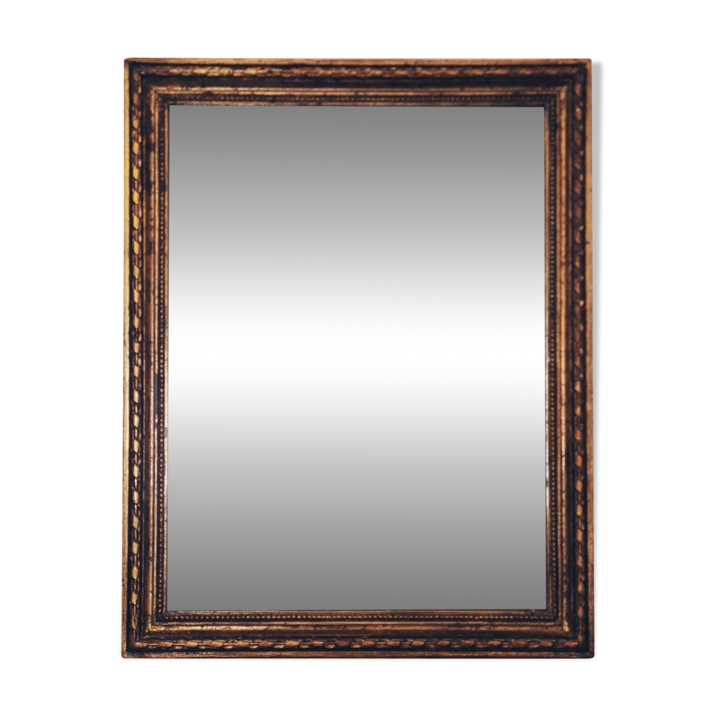 Gold leaf gilded mirror – Art Deco style