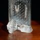 1960s vintage glass perfume bottle