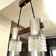 Chandelier 2 design lights Scandinavian modernist 50s 60s