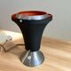 Lampe de table Space Age noire et orange