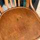 Fauteuil de bureau Baumann bois courbé 1950