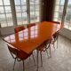 Table formica 60’s et 6 chaises