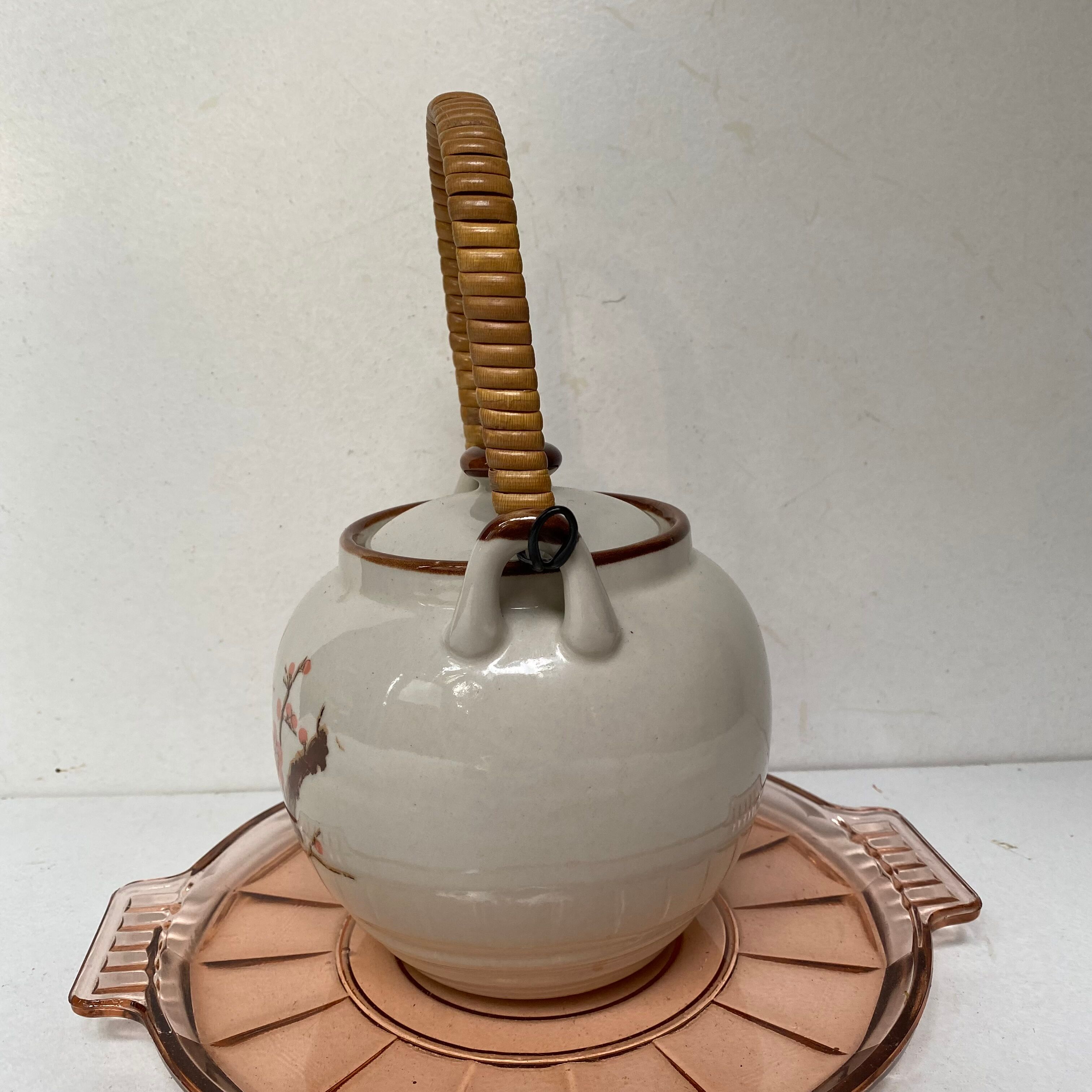 Vintage sandstone teapot