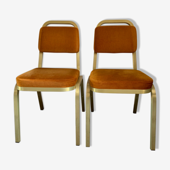 Pair of vintage chairs 70s