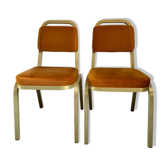 Pair of vintage chairs 70s