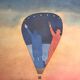 Poster Jean-Michel FOLON Project for the balloon Liberté, 1989