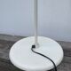 White metal floor lamp reading light 1980