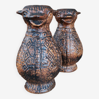 Pair of jasba vases 1970