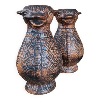 Pair of jasba vases 1970