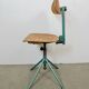 Dark Green Industrial Workshop Chair, 1950s