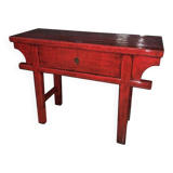Ancient red Chinese console - Arrival April 2026