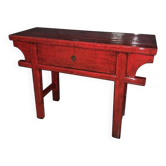Ancient red Chinese console - Arrival April 2026