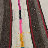 Vintage kilim rug for living room 189x259