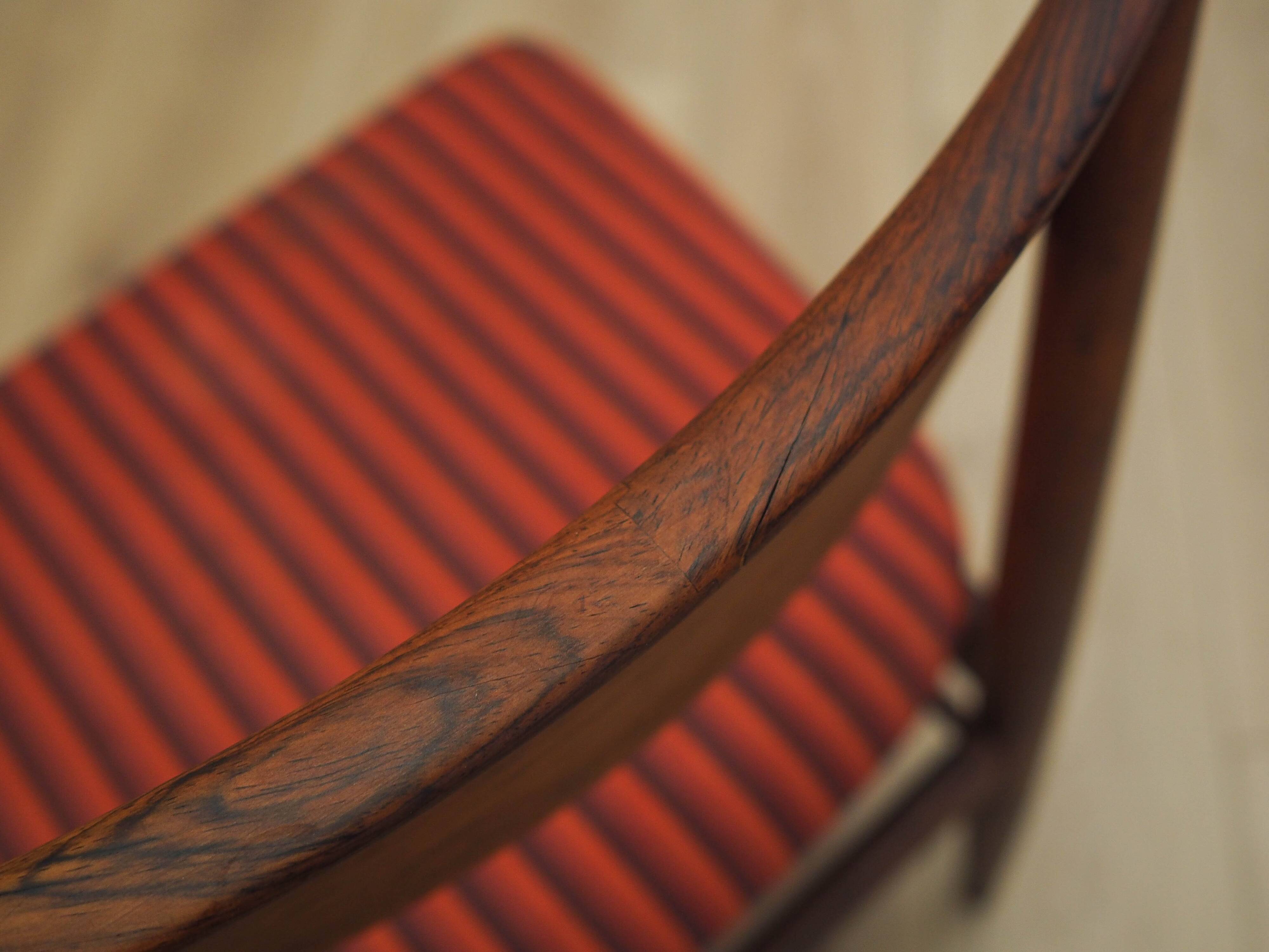 Set of six rosewood chairs, Danish design, 1970s,  Skovby Møbelfabrik