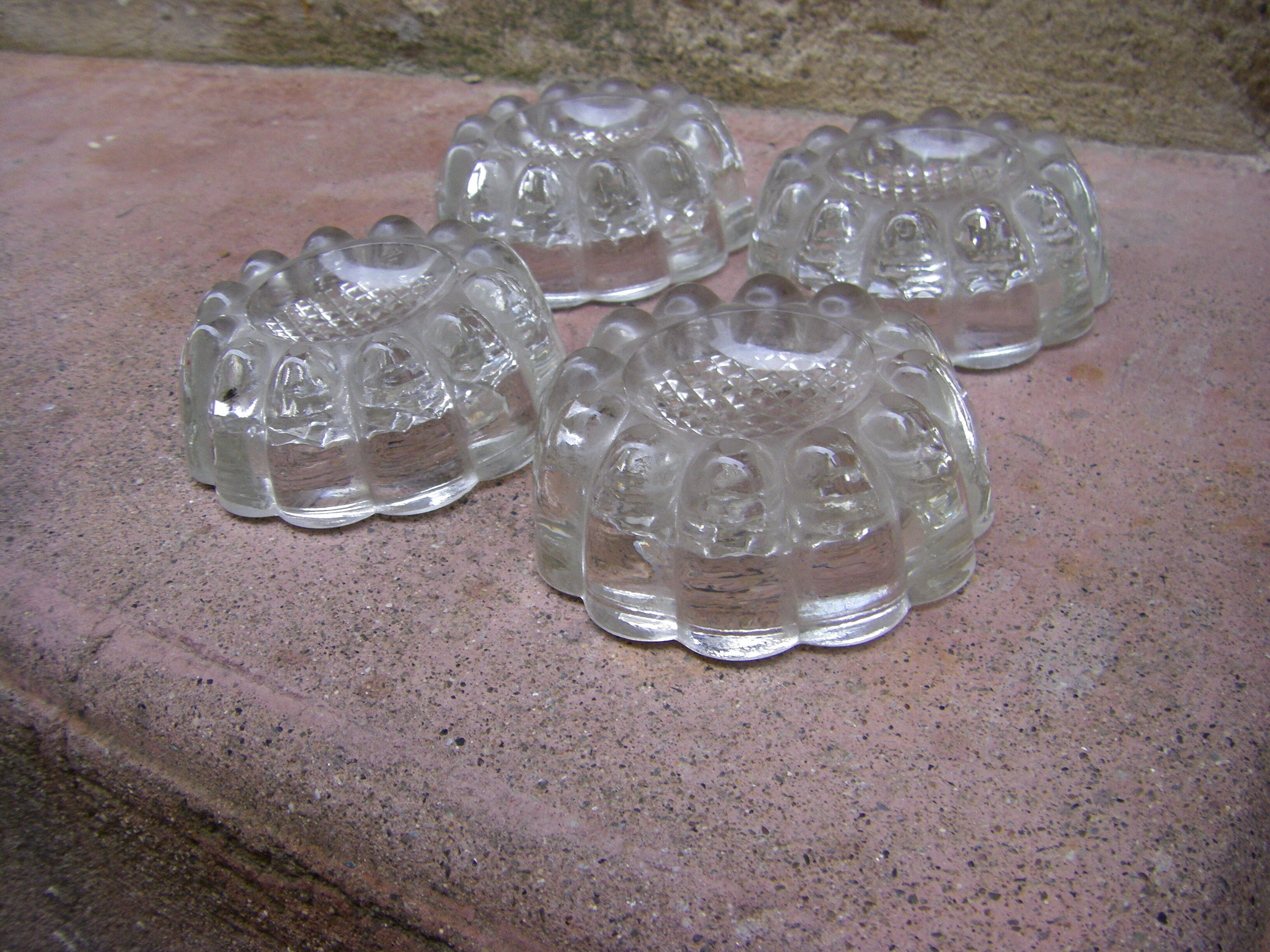 Set of old piano feet