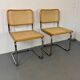 Set of 2 Vintage Cesca Marcel Breuer chairs