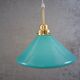 Lampe de cordonnier turquoise