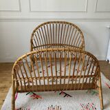 Rattan basket head and foot