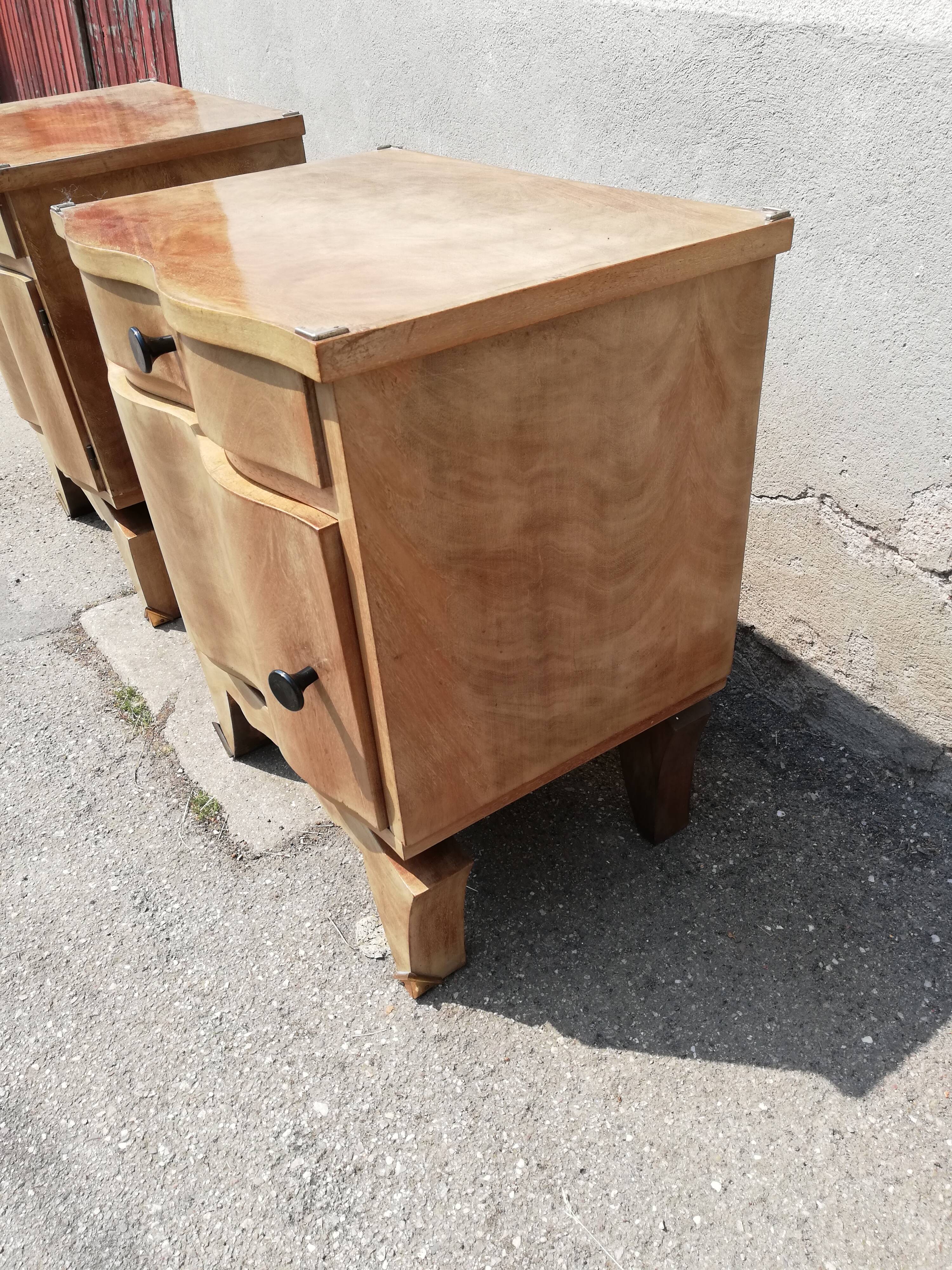Pair of bedside tables 50 year
