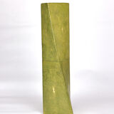 Vase twisted in shagreen