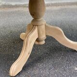 Interior's extendable solid wood round table tripod 160cm