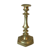 Brass candlestick nineteenth 28 cm