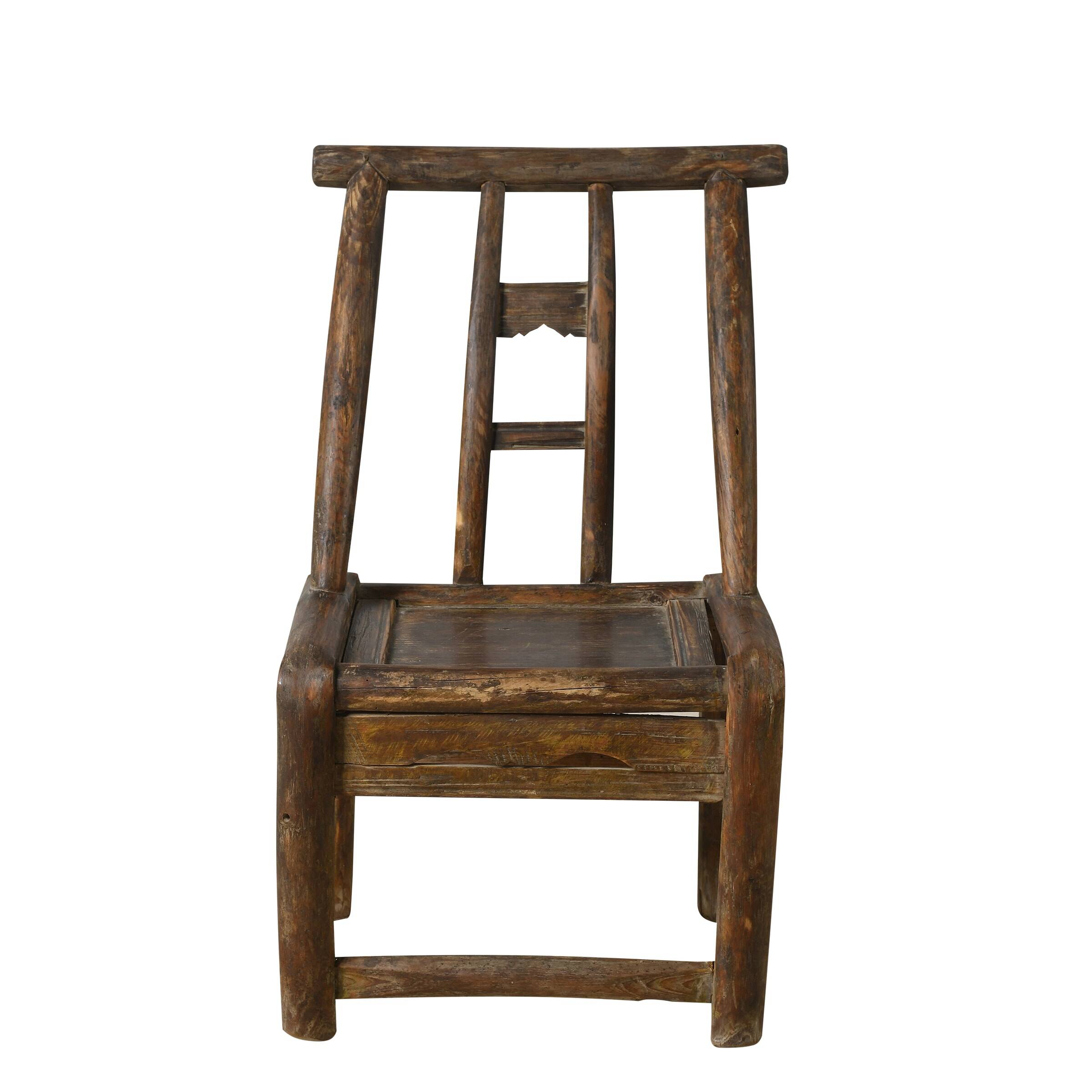 Haizi – Antique Chinese children's chair in willow no. 6