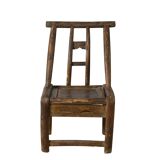 Haizi – Antique Chinese children's chair in willow no. 6