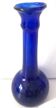 Vase bleu verre soufflé