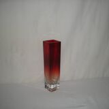 Sommerso murano vase