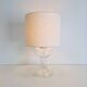 Vintage ML 1 Table Lamp in Glass by Ingo Maurer for M, 1960s