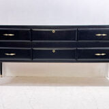 Mid-Century Modern Italian Wooden Sideboard, 1960s