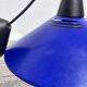 Postmodern blue metal pendant light Glossy