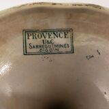 Compotier iron earth Sarreguemines Digoin model Provence