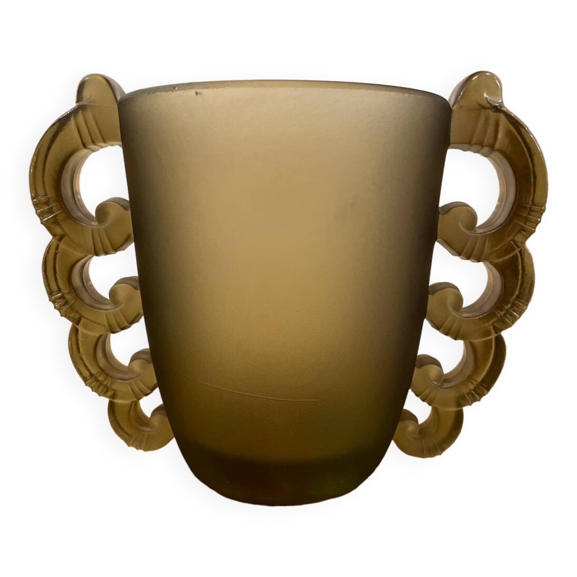 Vase art déco en verre d’Avesn