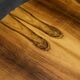 Mid-Century German Modern Round Rosewood Coffee Table from Ilse Möbel
