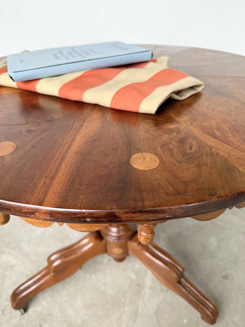 Biedermeier console or side table, 19th century.