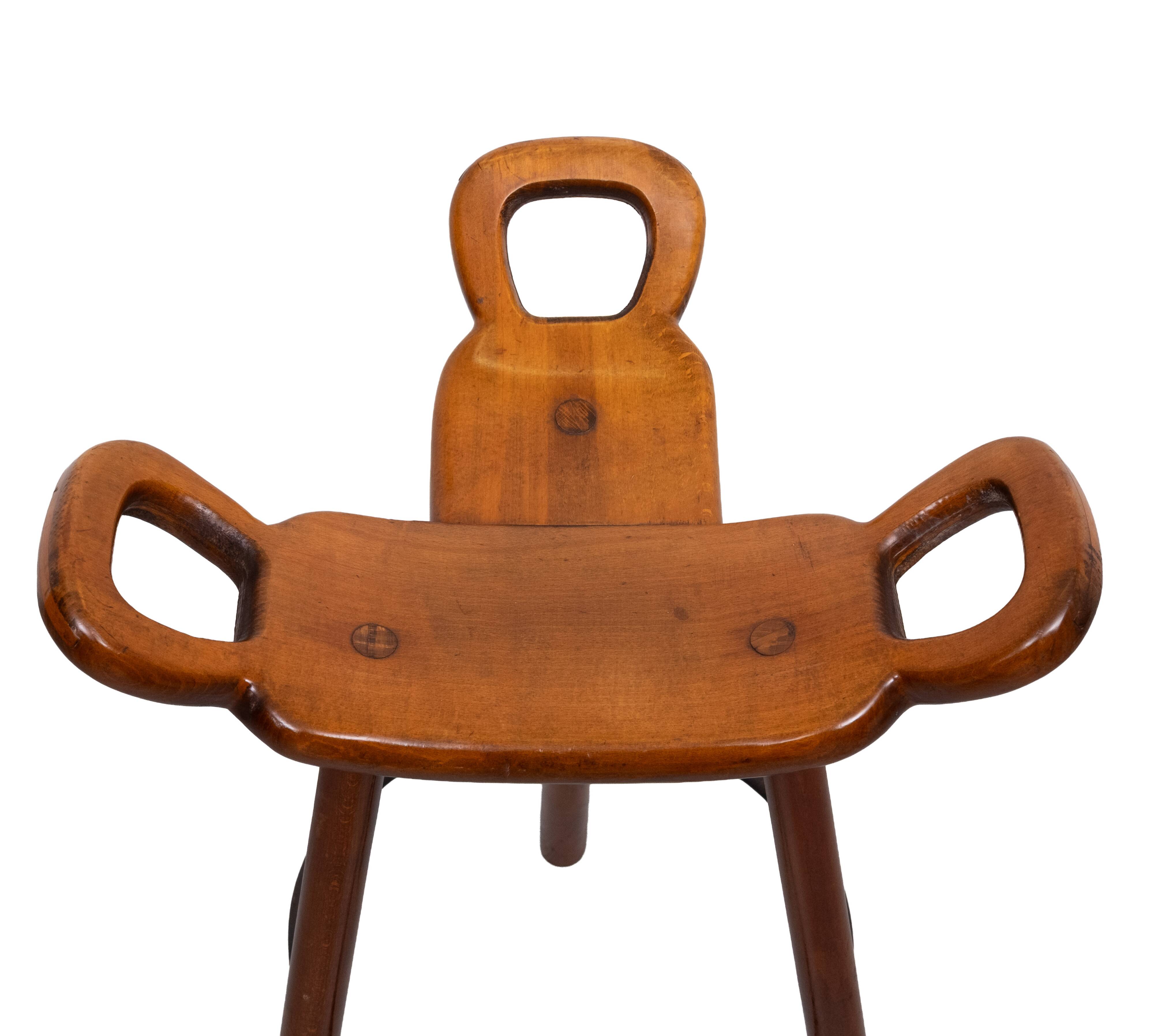 'Marbella' Bar stools by Sergio Rodrigues for Confonorm Spain 1970s