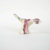 Ceramic bird sculpture, Italian design, 1970s, manufacturer: F. Ferroni