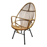 Rattan armchair