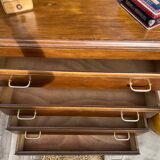 Commode vintage brune