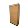 Vintage wooden archive cabinet / curtain cabinet / compartment cabinet