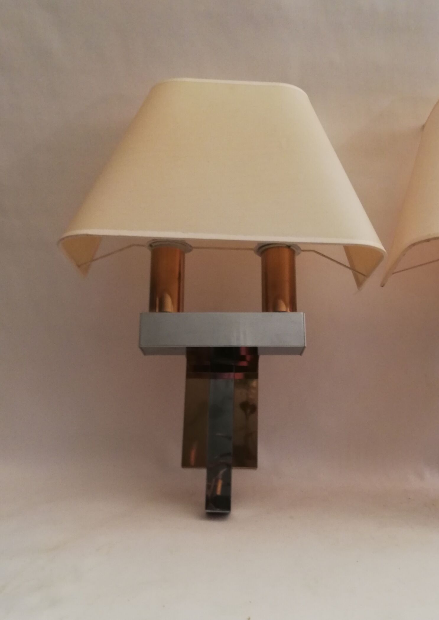 Pair of wall lamps Lumica edition 1970